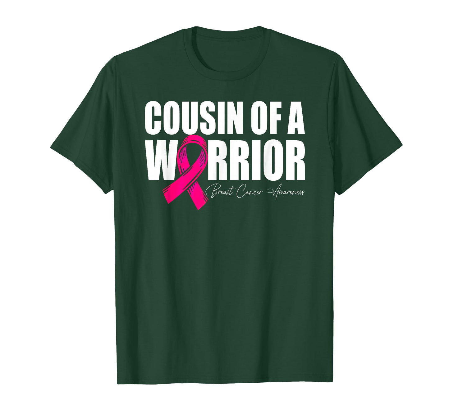 Cousin of A Warrior Breast Cancer Awareness Wear Pink T-Shirt