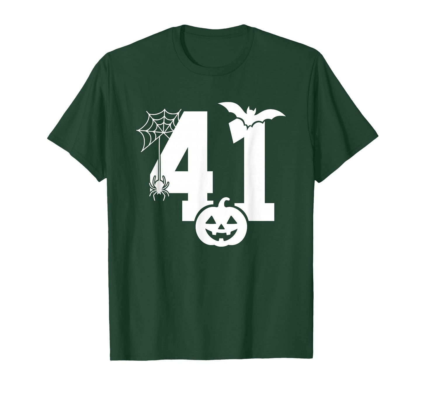 Funny Halloween 41 Forty One Four Meme Gen Alpha Slang T-Shirt