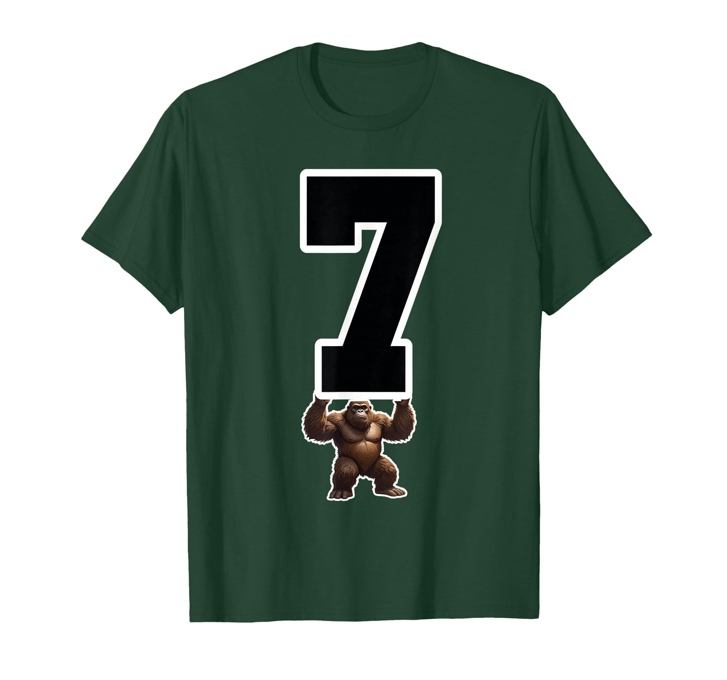 Funny 6 7 Matching Teachers Halloween Costume Gorilla T-Shirt