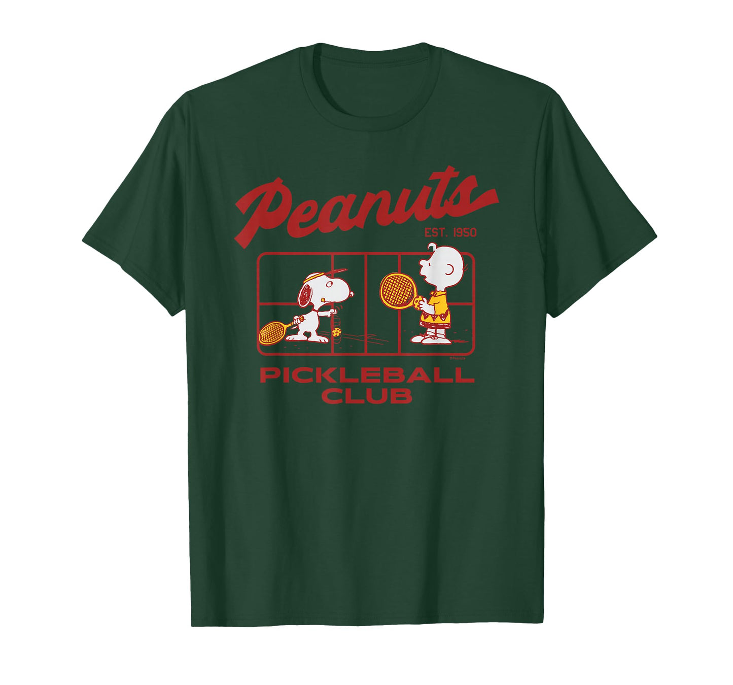 Peanuts - Pickleball Club T-Shirt
