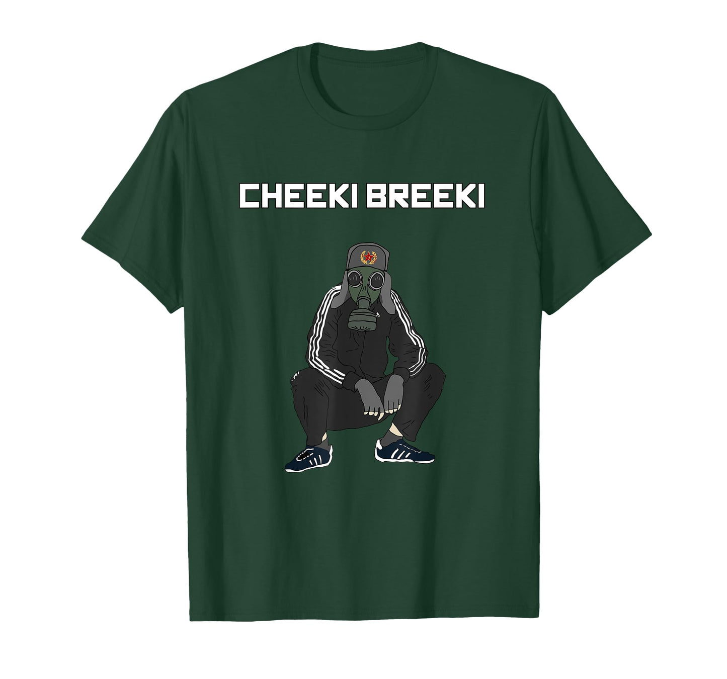 Cheeki Breeki - Gopnik Slav Style Funny Gamer Stalker T-Shirt