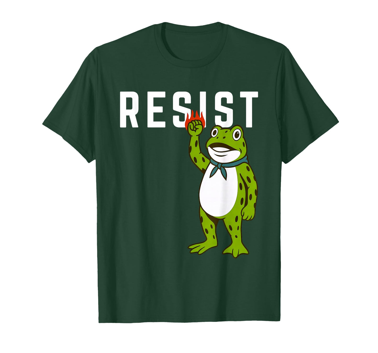 Frog Resist Portland Frog Protest - Portland Frog Activist T-Shirt