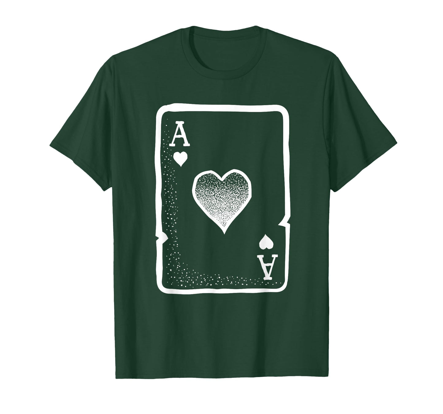 Ace Of Hearts Playing Cards Poker Halloween Costume T Shirt T-Shirt