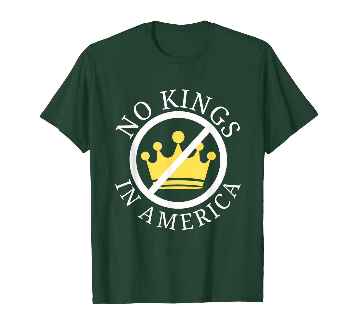 No Kings In America Democracy Court Ruling Saying T-Shirt