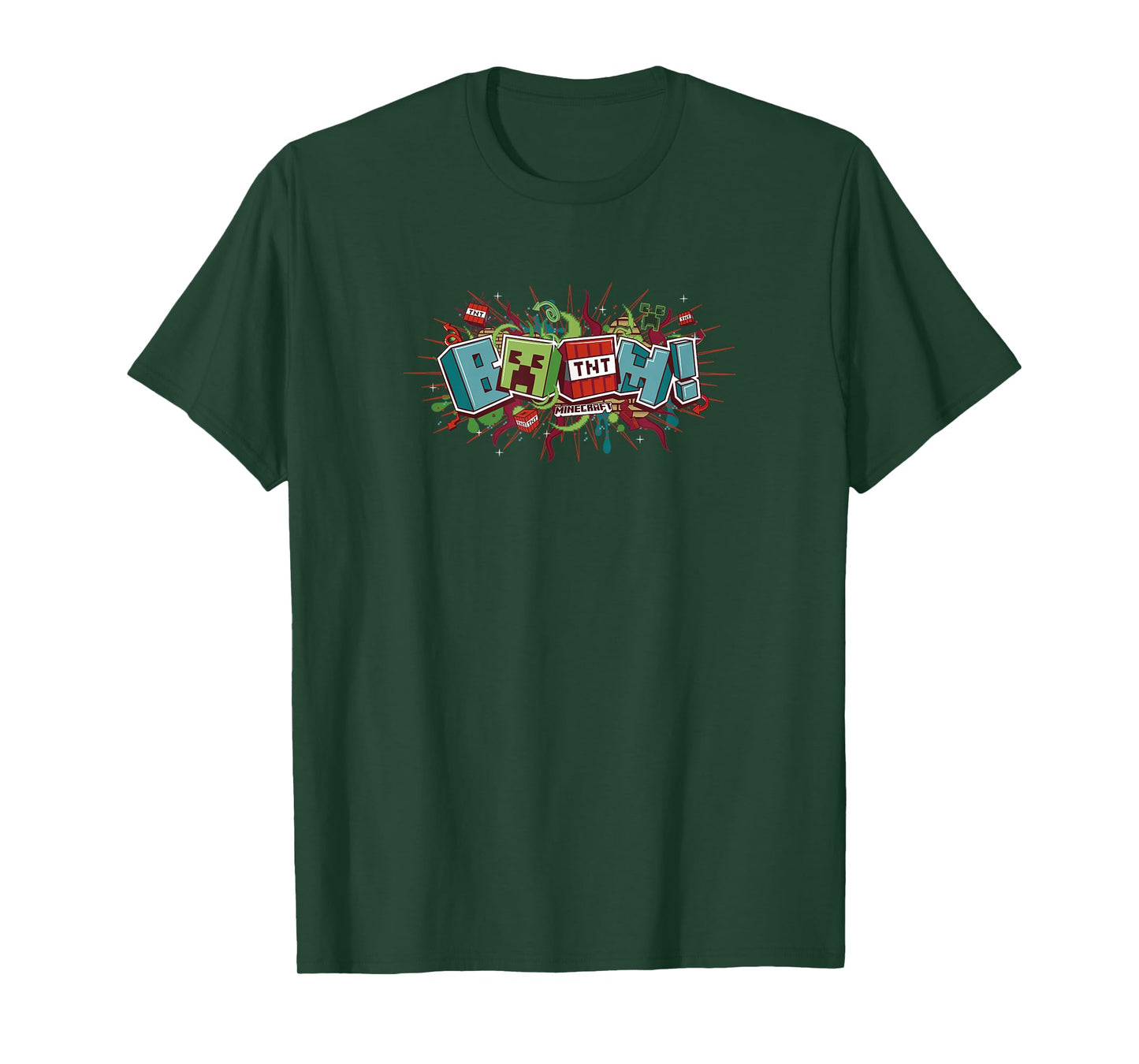 Minecraft Funtage BOOM! TNT Explosion T-Shirt