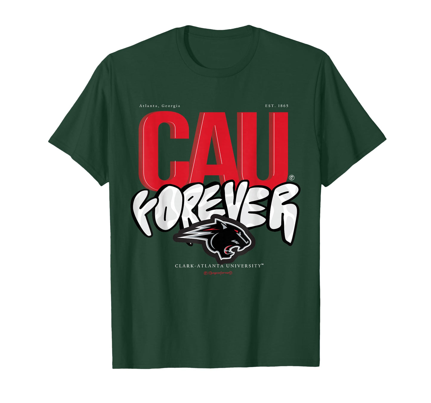 The Yard Essentials - Clark Atlanta University - CAU Forever T-Shirt