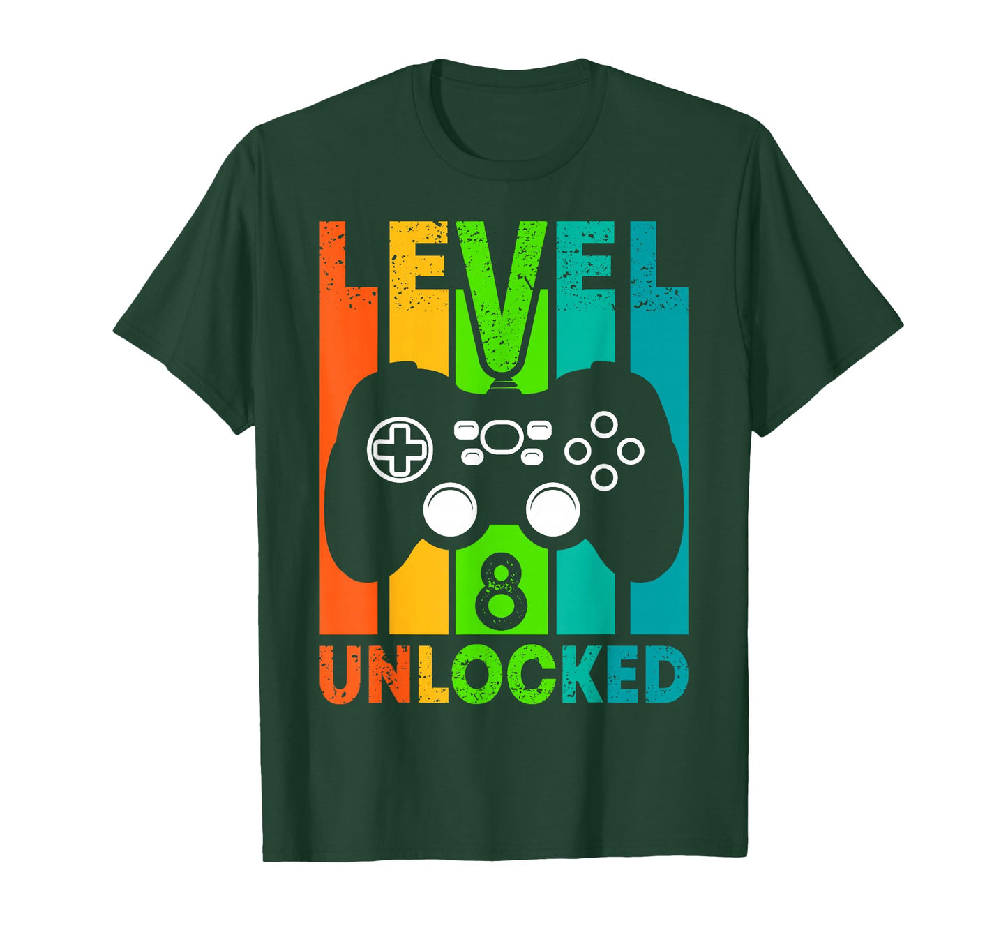 8th Birthday Gamer Boy or Gamer Girl - Level 8 Unlocked T-Shirt