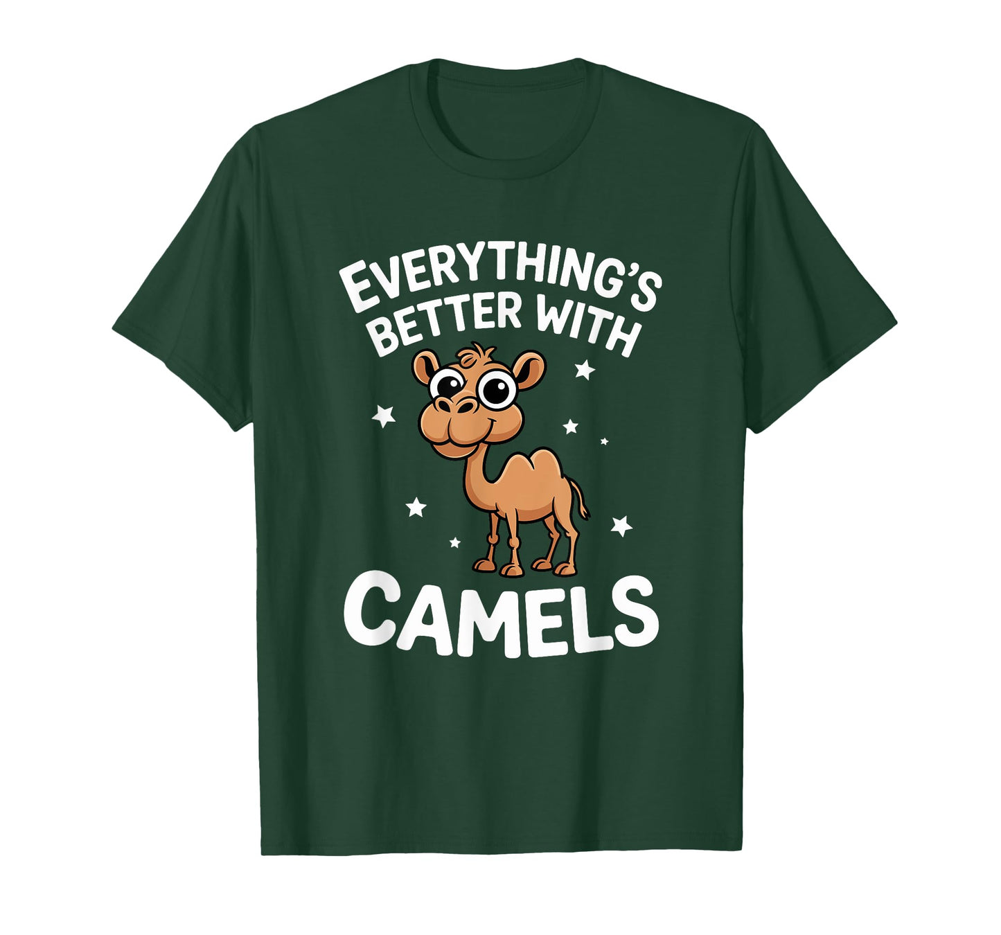 Camel Lover Adults or Kids Boys Girls Camels T-Shirt