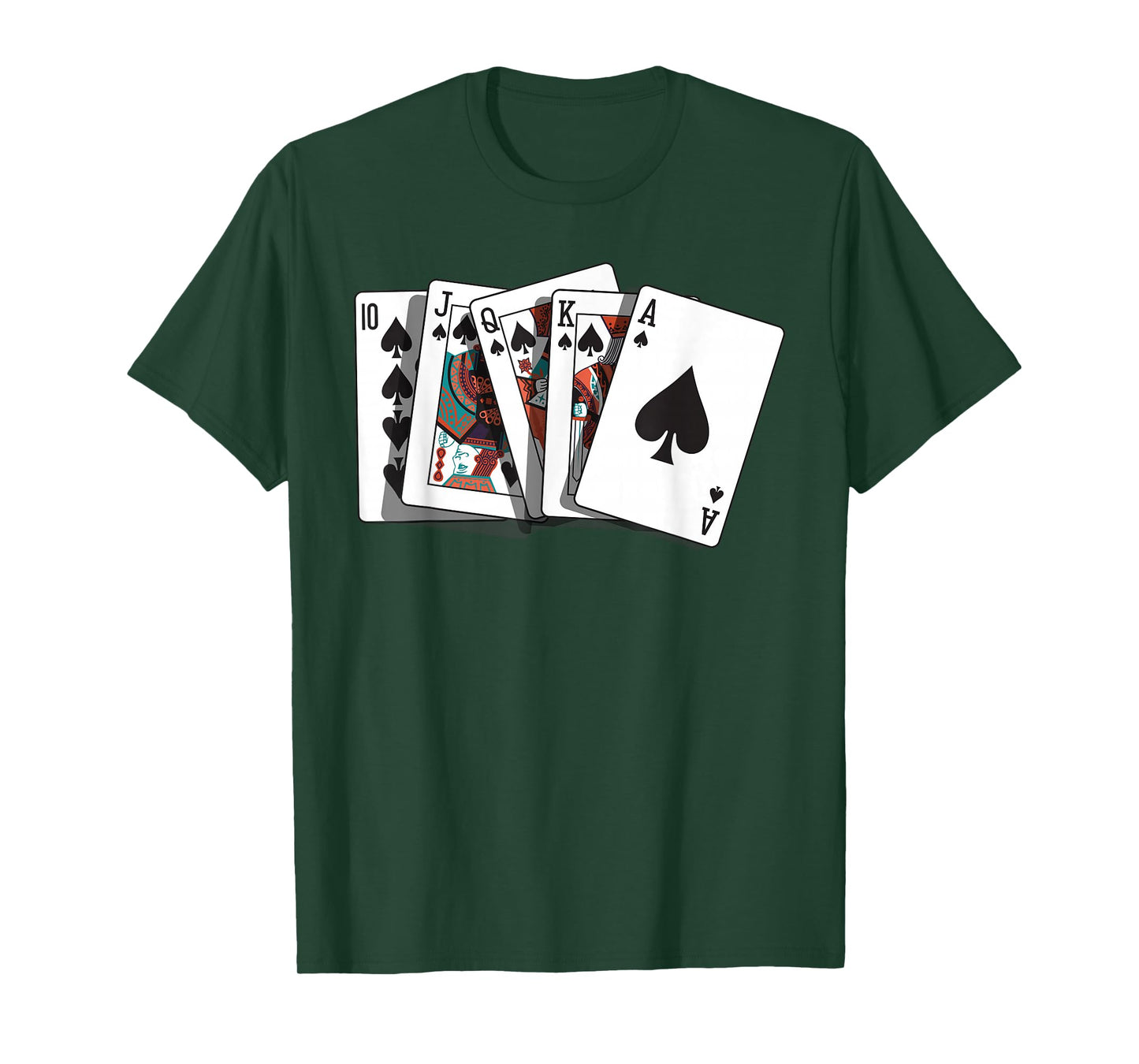 Poker Texas Hold'Em - Gambling Casino Royal Flush Poker T-Shirt