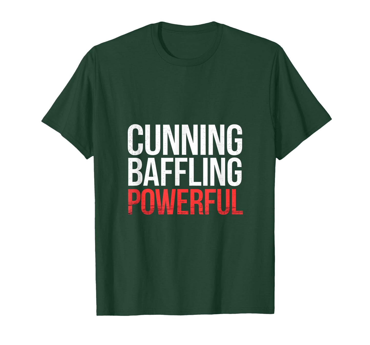 Cunning Baffling Powerful Alcoholism Journey Recovery ----- T-Shirt