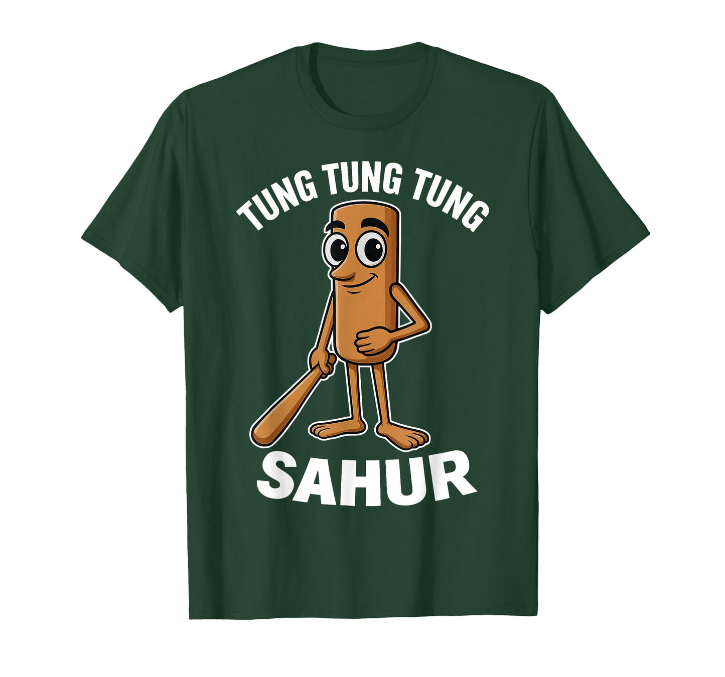 Kids Meme Italian Brainrot Tung Tung Tung Sahur T-Shirt