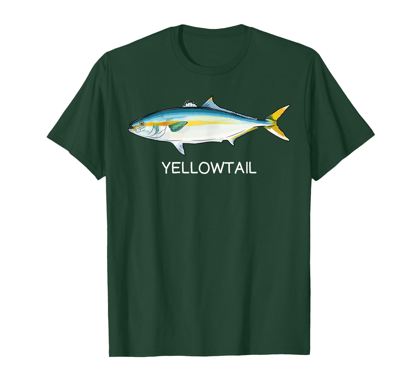 Yellowtail Saltwater Game Fish T-Shirt