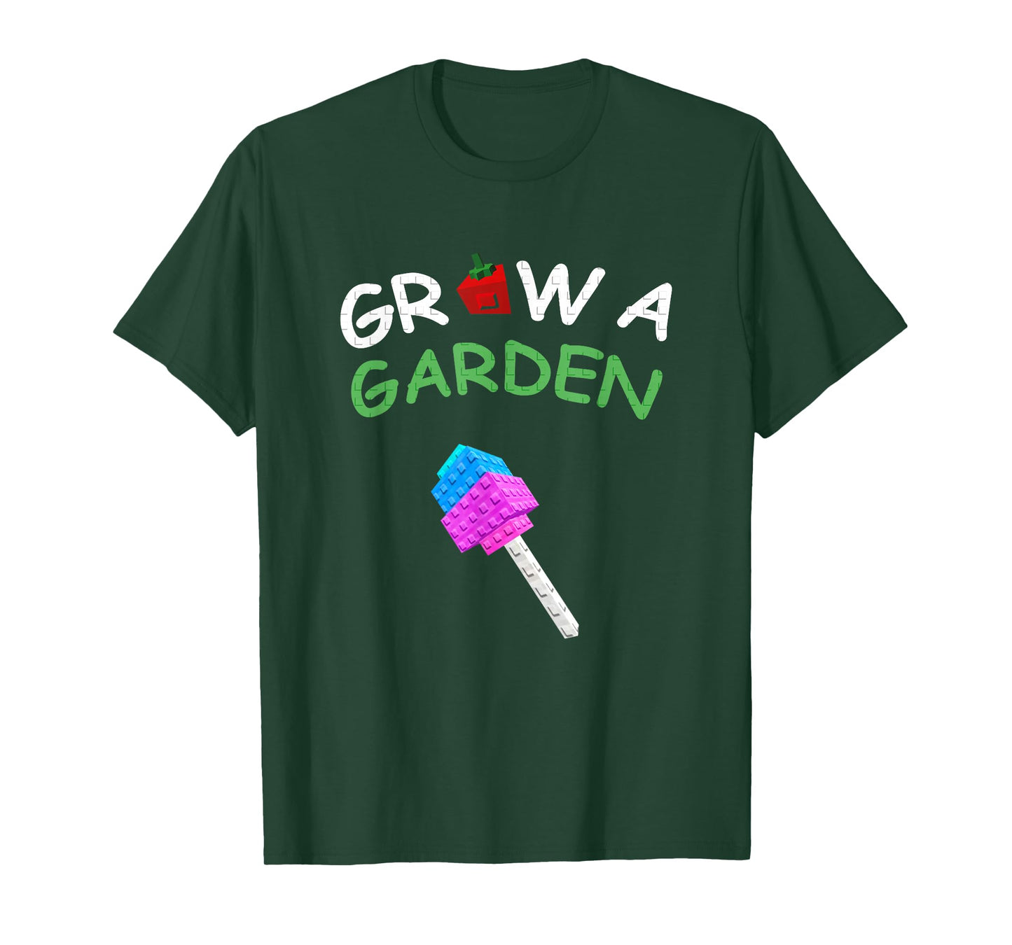 Grow A Garden Magic Candy Blossom Gamer Aesthetic Design T-Shirt
