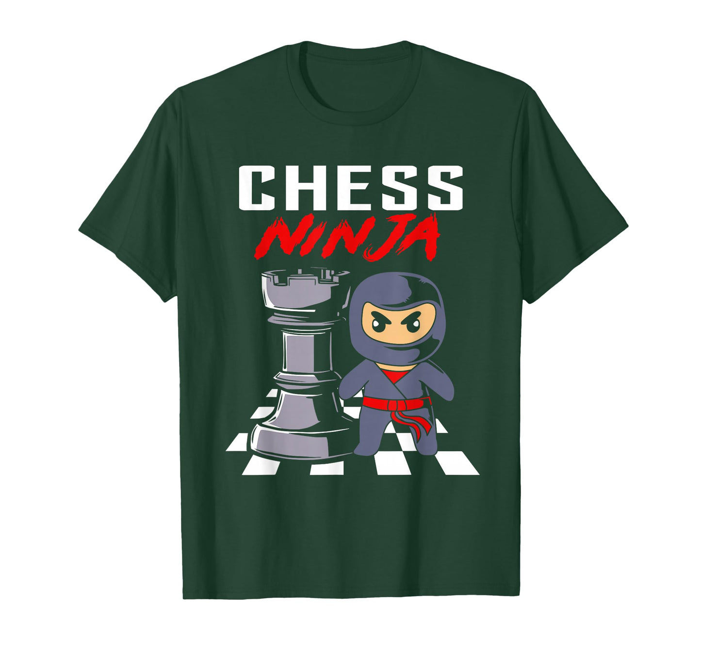 Funny chess ninja T-Shirt for kids and chess player T-Shirt