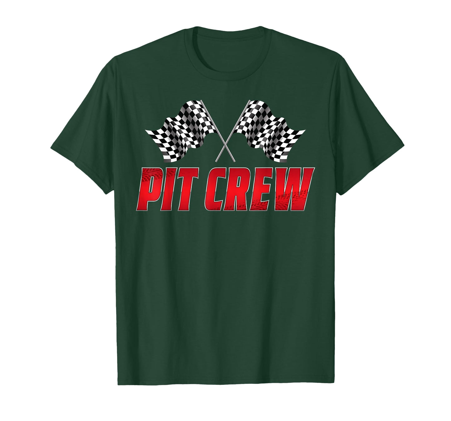 Pit Crew Race Car Birthday Family Racing Adult Kids T-Shirt