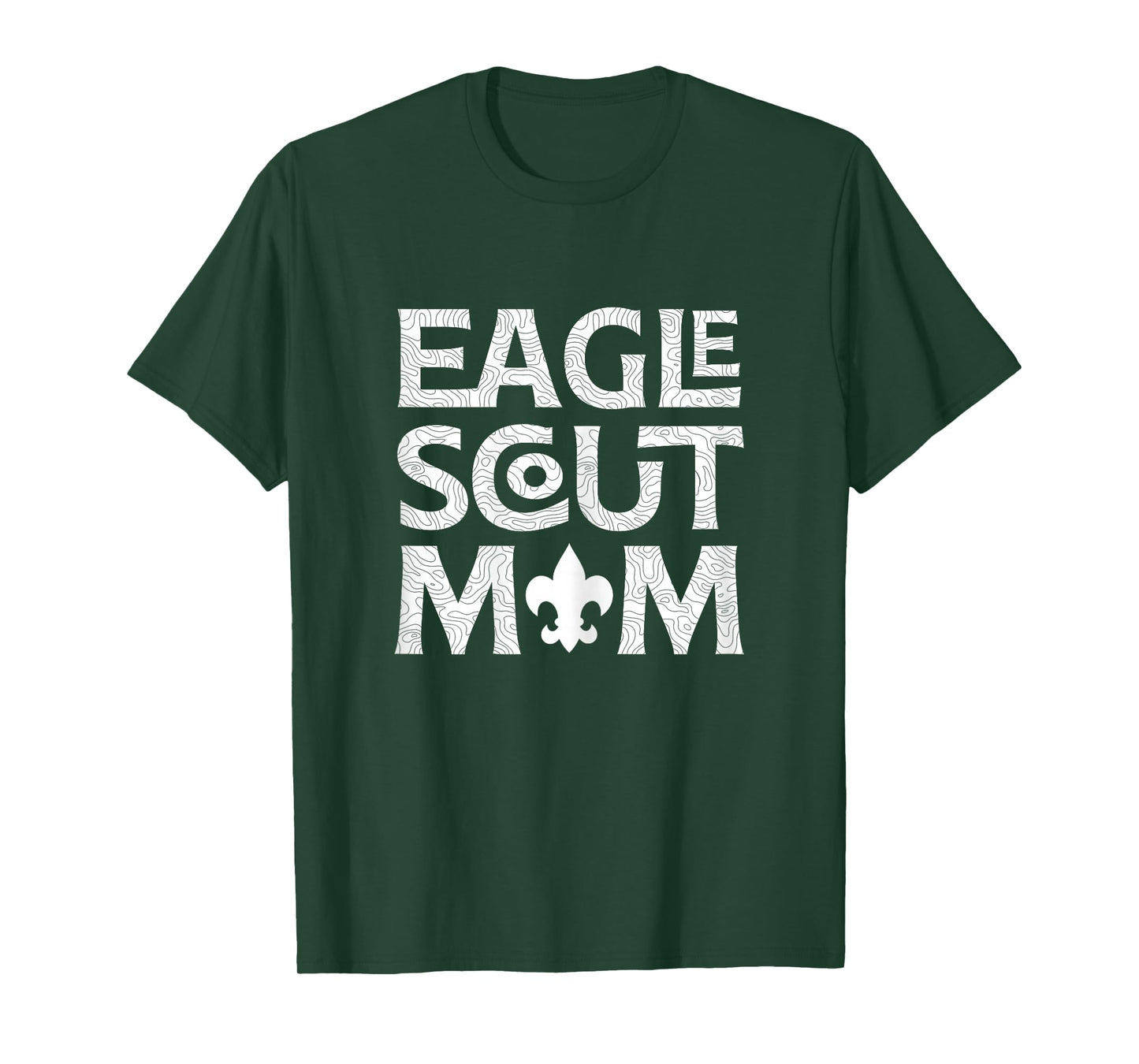Eagle Scout Mom Fleur-de-lis T-Shirt