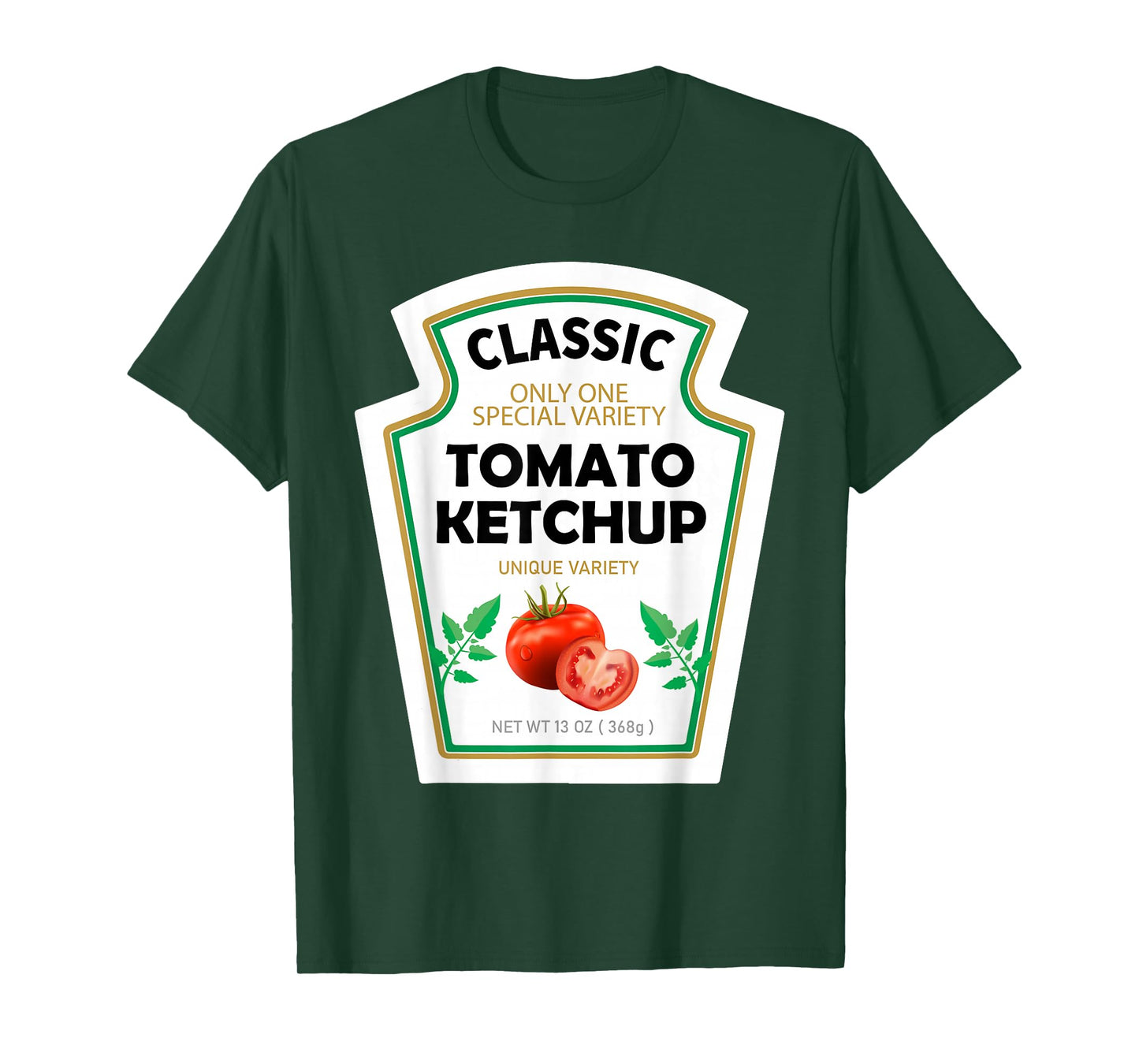 Red Ketchup DIY Costume Matching Couples Groups Halloween T-Shirt