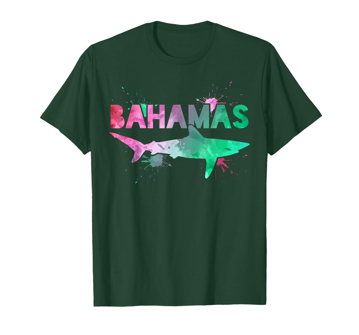 Bahamas Shark Diving Surfer Souvenir Gift T-Shirt