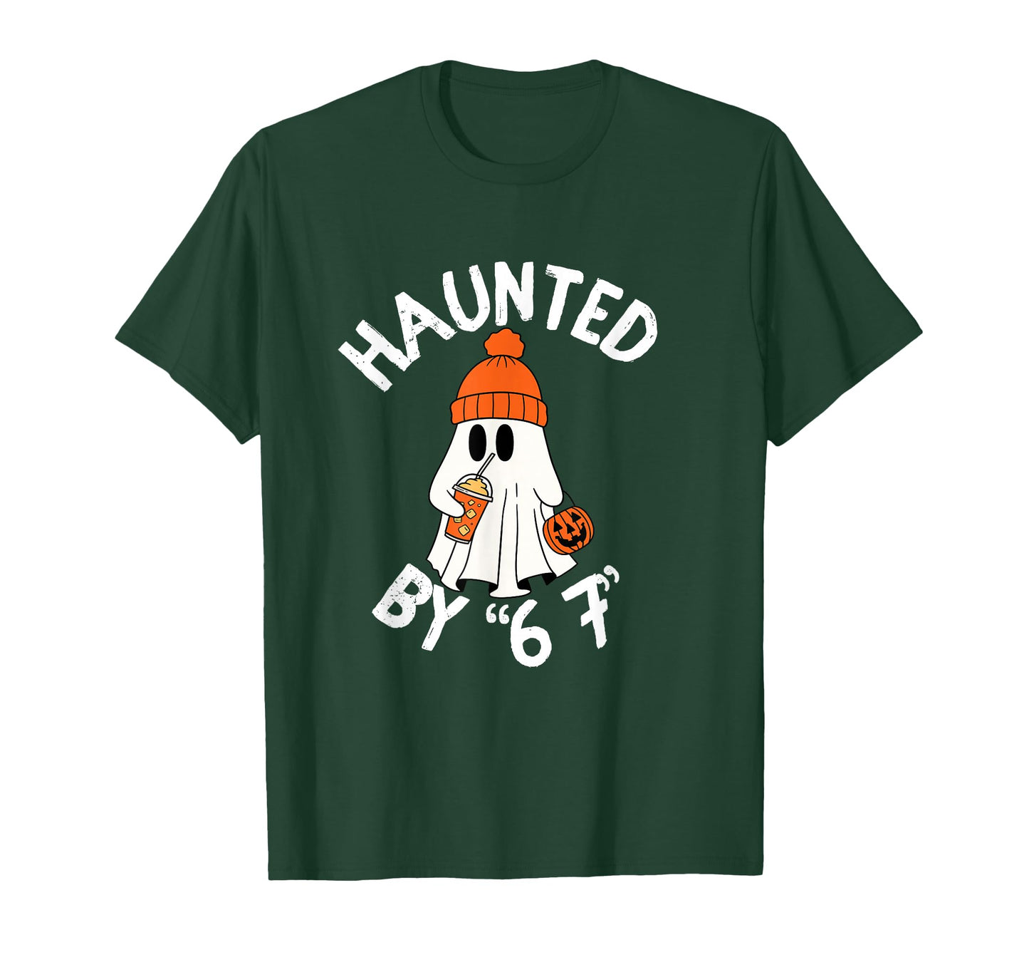 Funny Haunted by 6 7 Halloween T-Shirt
