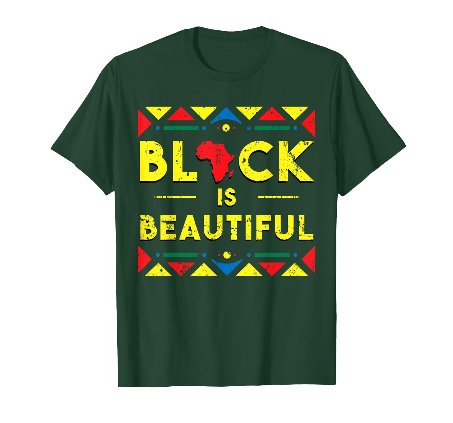 Black History Shirt Black is Beautiful African Colour Gift T-Shirt