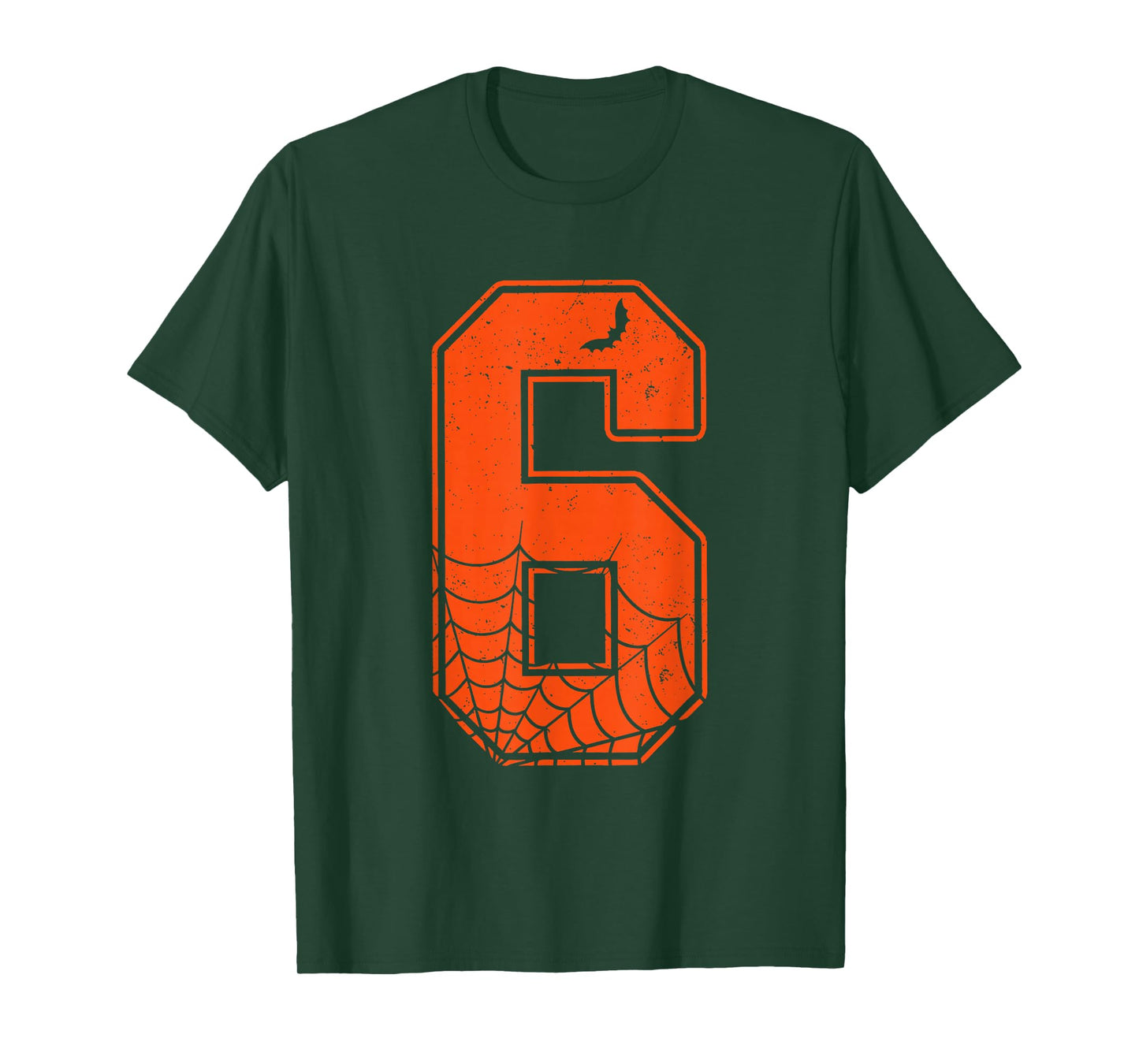 Number 6 67 Meme Costume Matching Group Halloween Spider T-Shirt