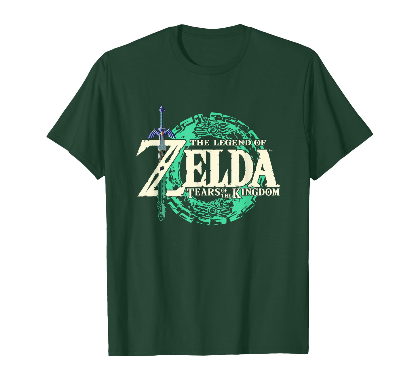 The Legend of Zelda Tears of the Kingdom Link Front & Back T-Shirt