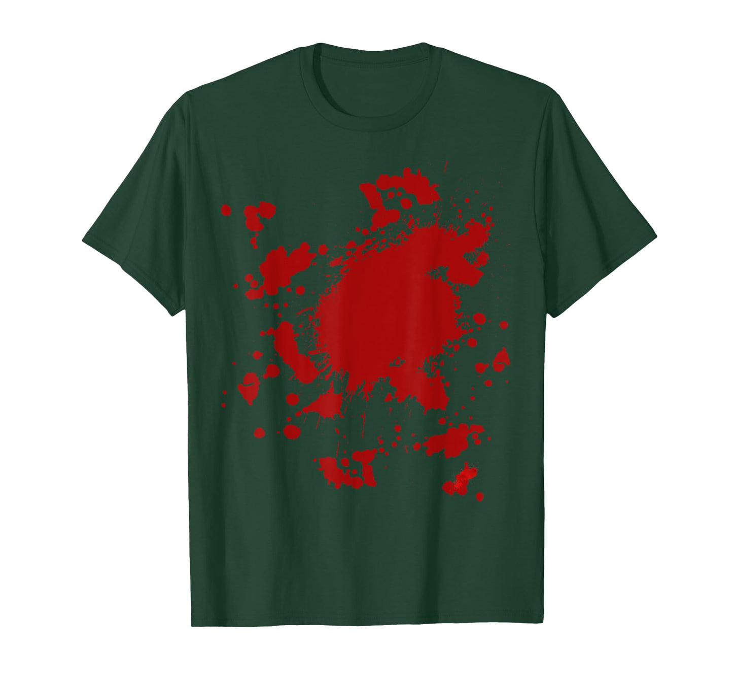 Fake Blood Splatter Shirt Gag Fancy Dress Men Women T-Shirt