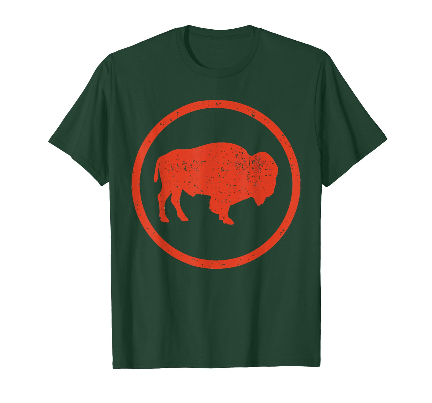 Bison Vintage Retro American Buffalo T-Shirt