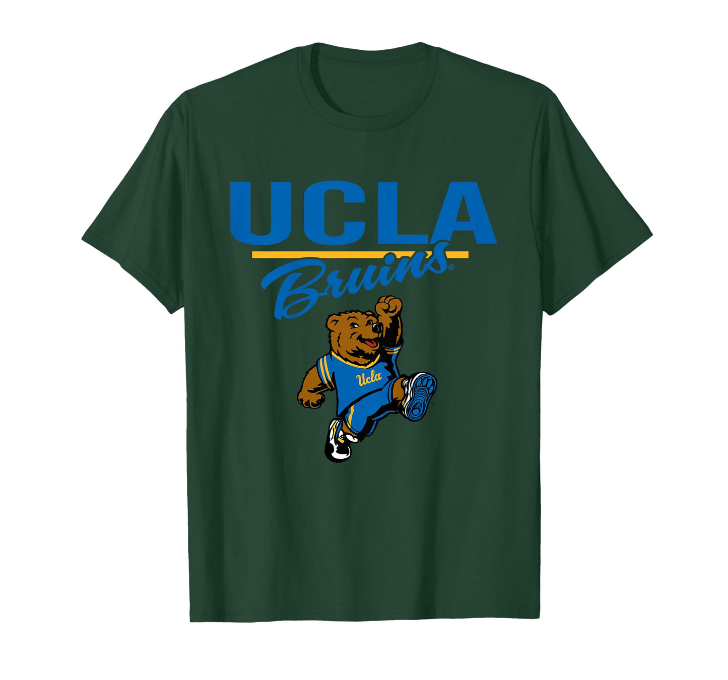 Kids UCLA Bruins Kid's Joe Bruin Mascot Gray Officially Licensed T-Shirt