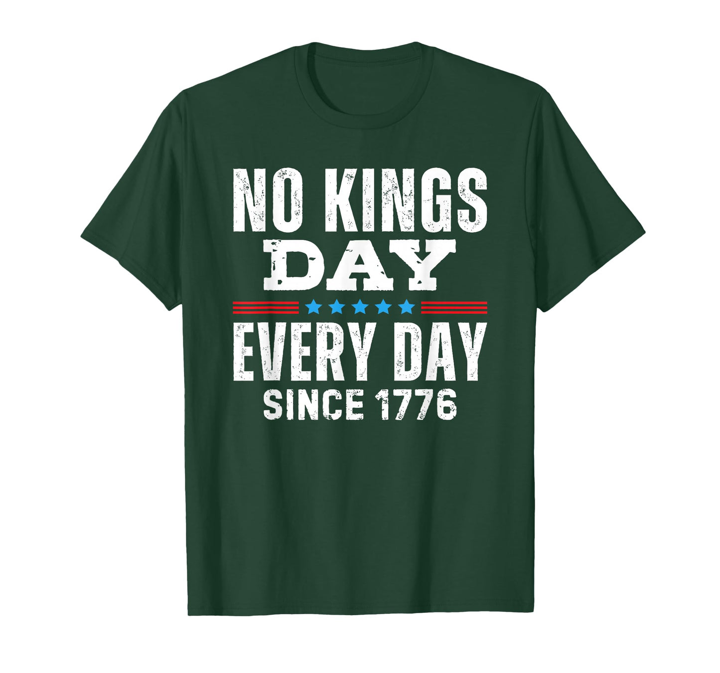 No Kings Day Every Day Since 1776 T-Shirt