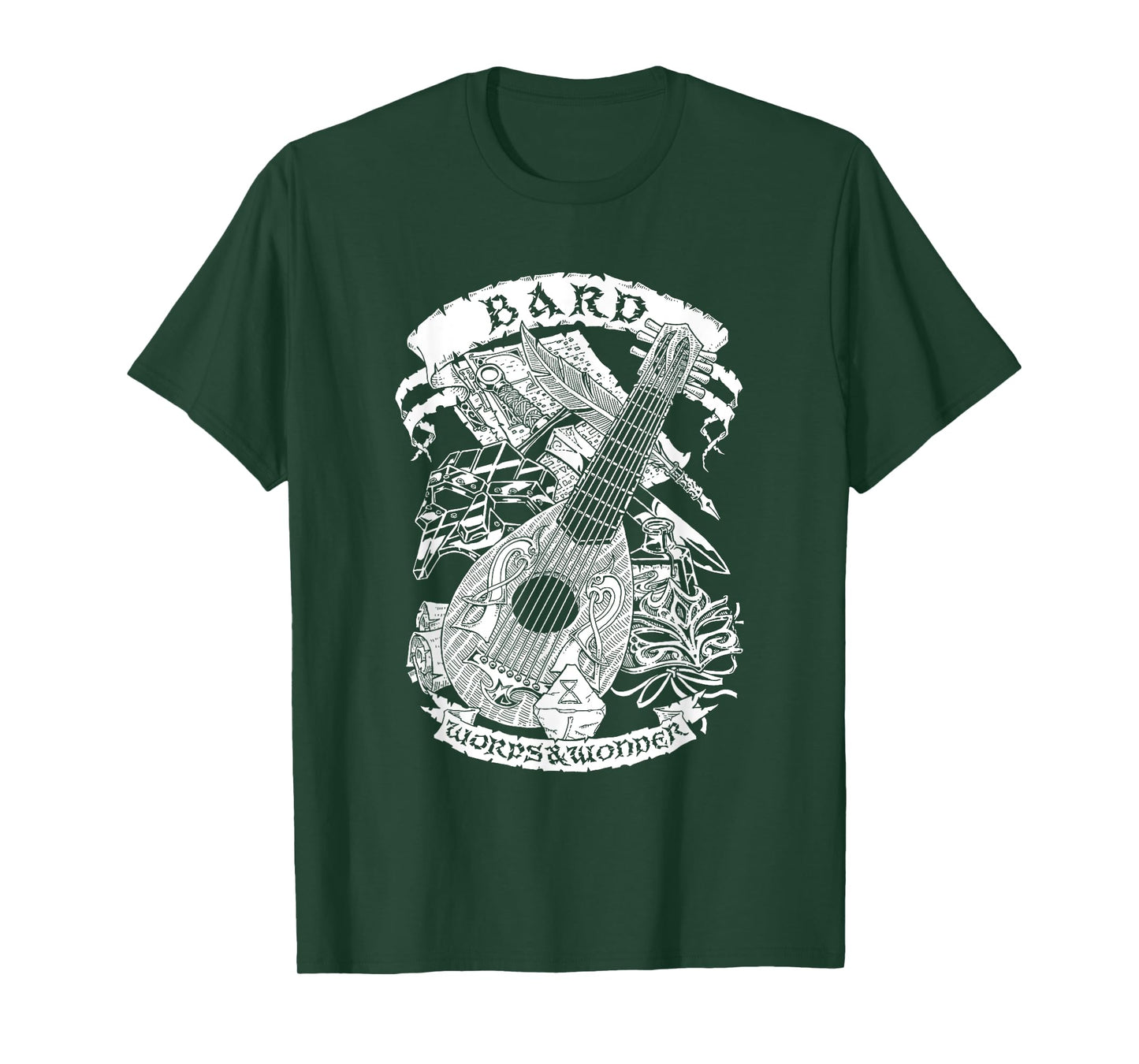 Fantasy RPG T-Shirt - Bard T-Shirt