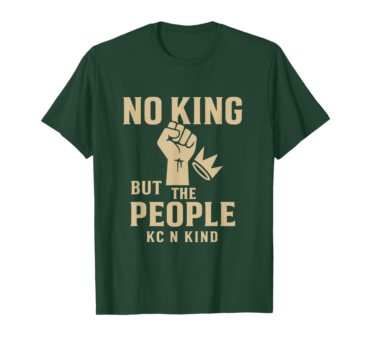 No King But The People Kc N Kind T-Shirt