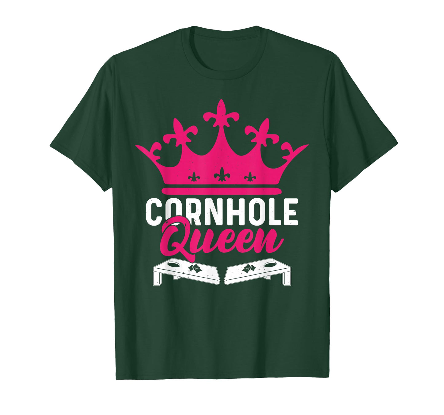 Cornhole Queen Funny Cornhole T-Shirt