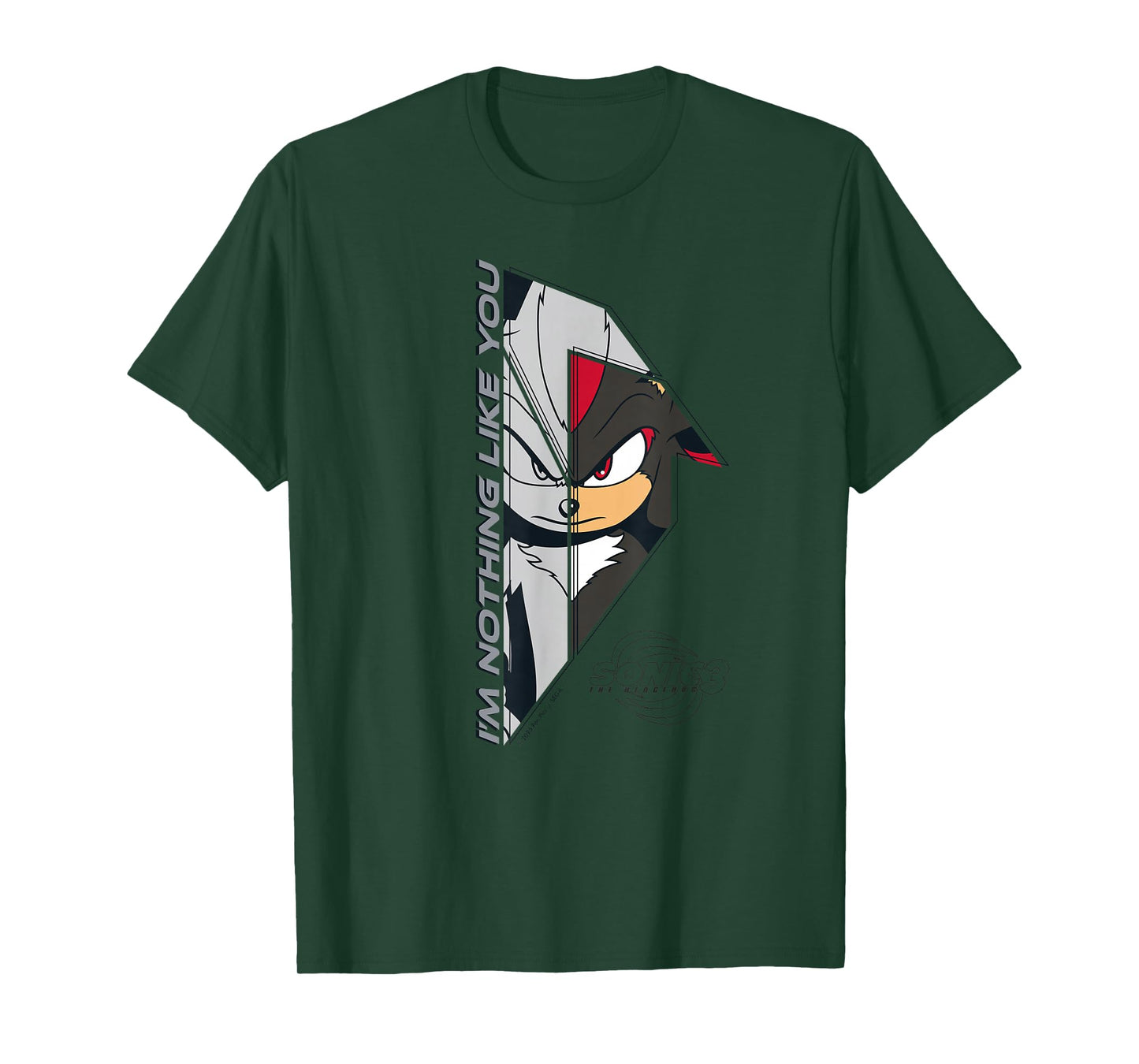 Sonic the Hedgehog 3 - Shadow "I'm Nothing Like You" T-Shirt