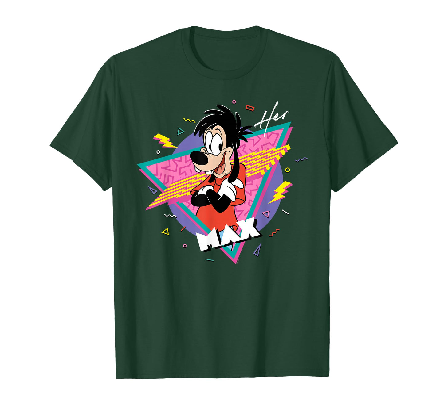 Disney A Goofy Movie Retro ’90s Couples Matching Her Max T-Shirt