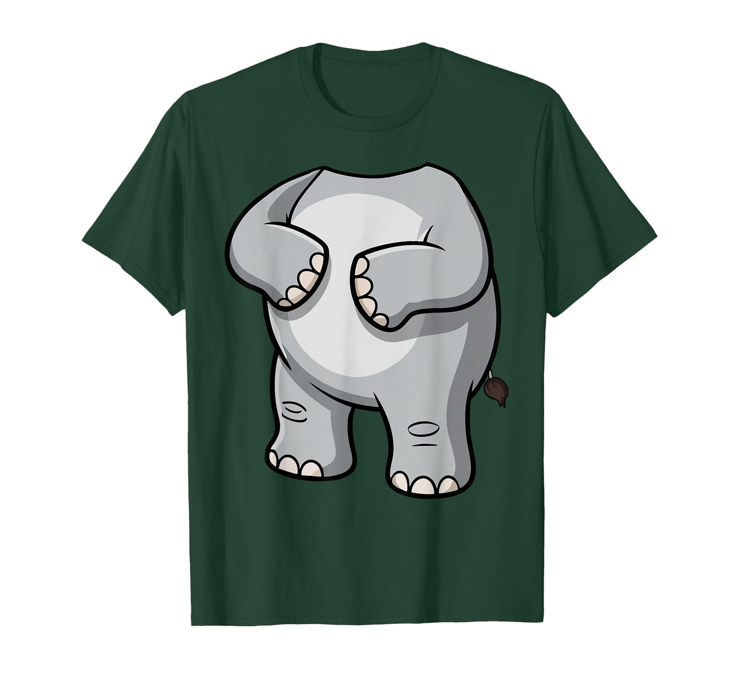 Elephant Shirt Adult Kids Men Women Elephant Body Costume T-Shirt
