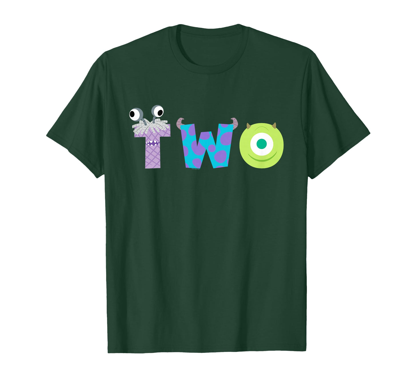 Disney & Pixar's Monsters, Inc. Numbers 2nd Second Birthday T-Shirt