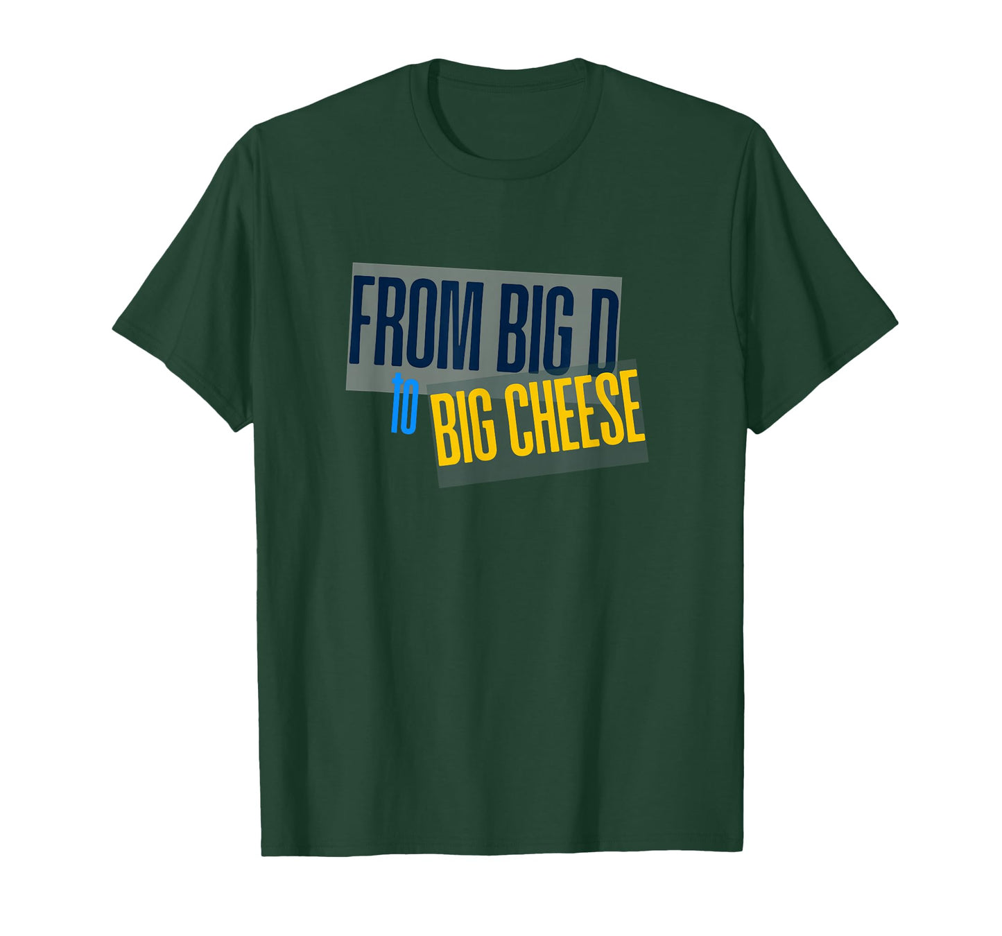 from Big D to Big Cheese, Green Bay, Gameday Gear Parsons T-Shirt