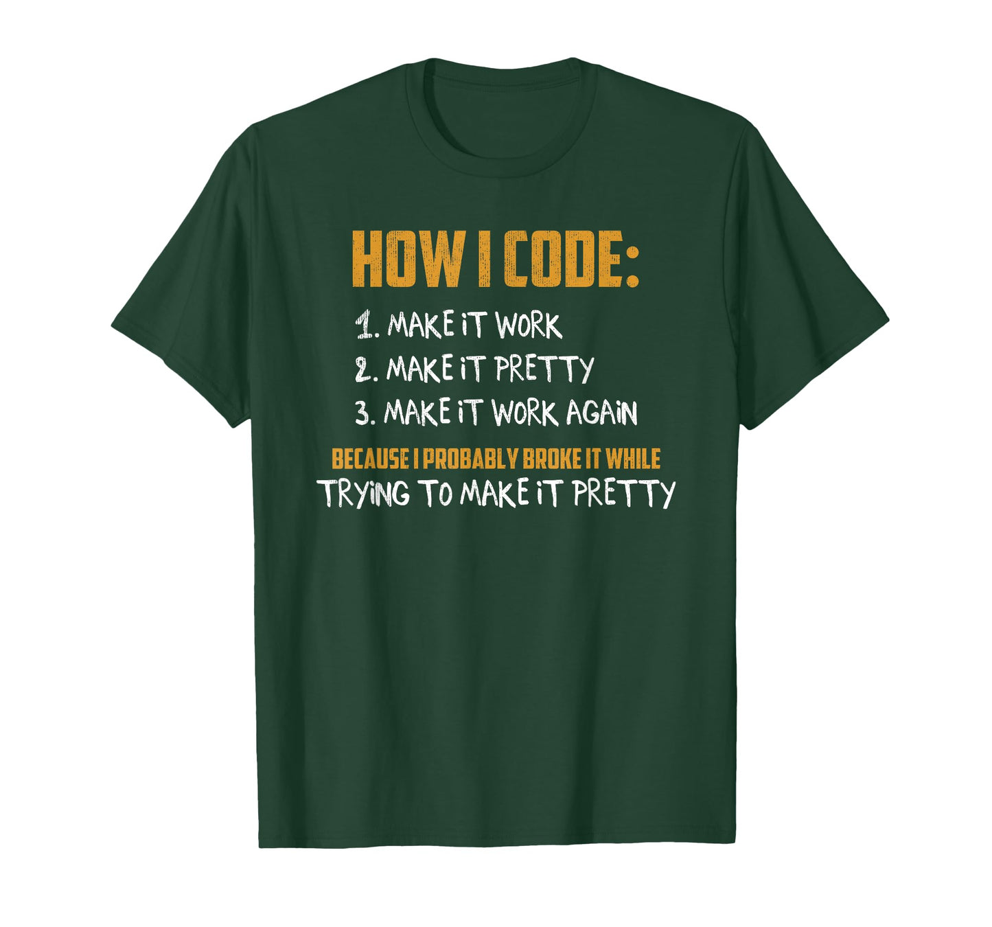 How To Code Funny Programmer Coder Nerd Geek Routine Humor T-Shirt