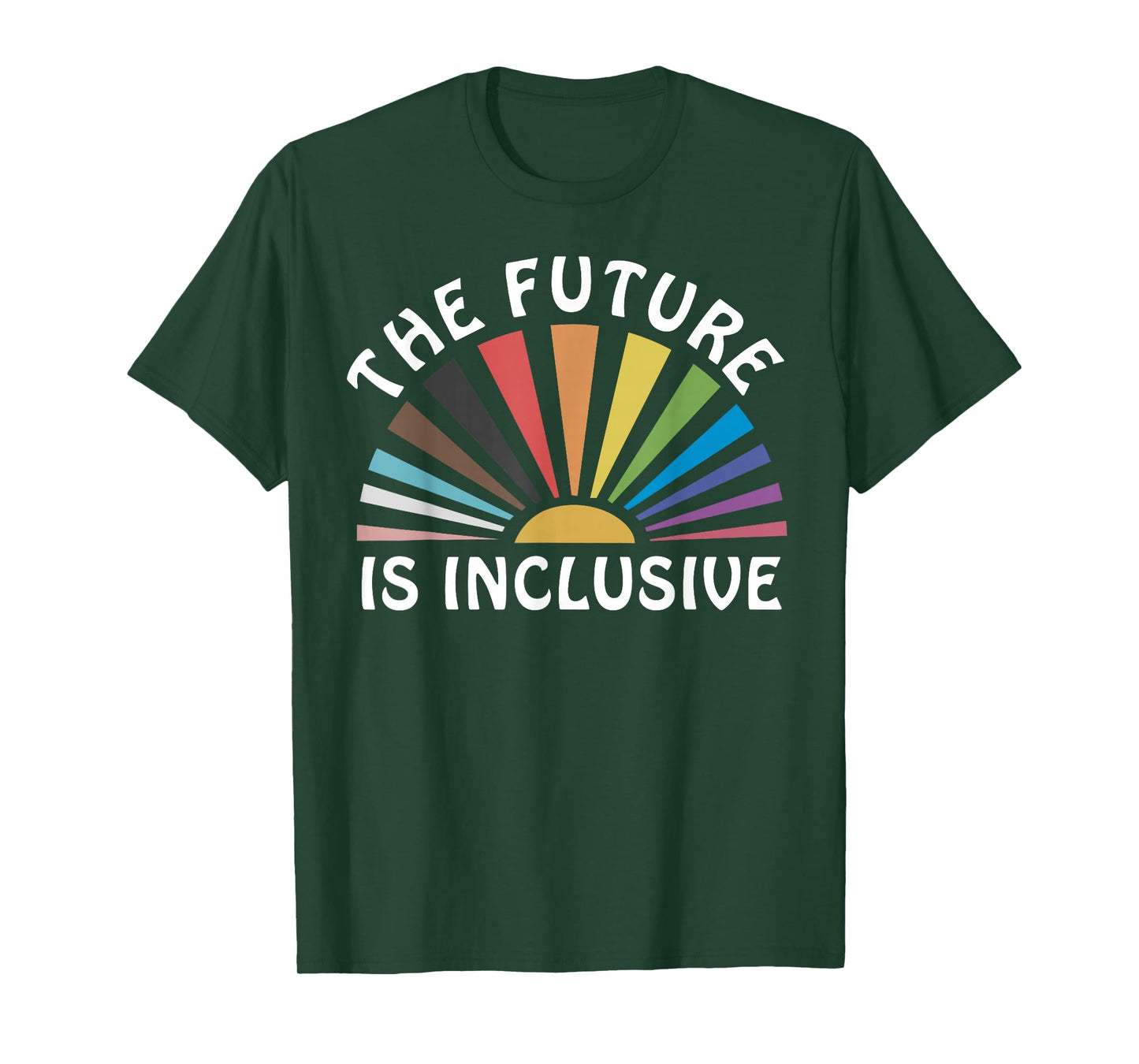 Future is Inclusive Rainbow Pride Month Toddler LGBTQ+ Kids T-Shirt