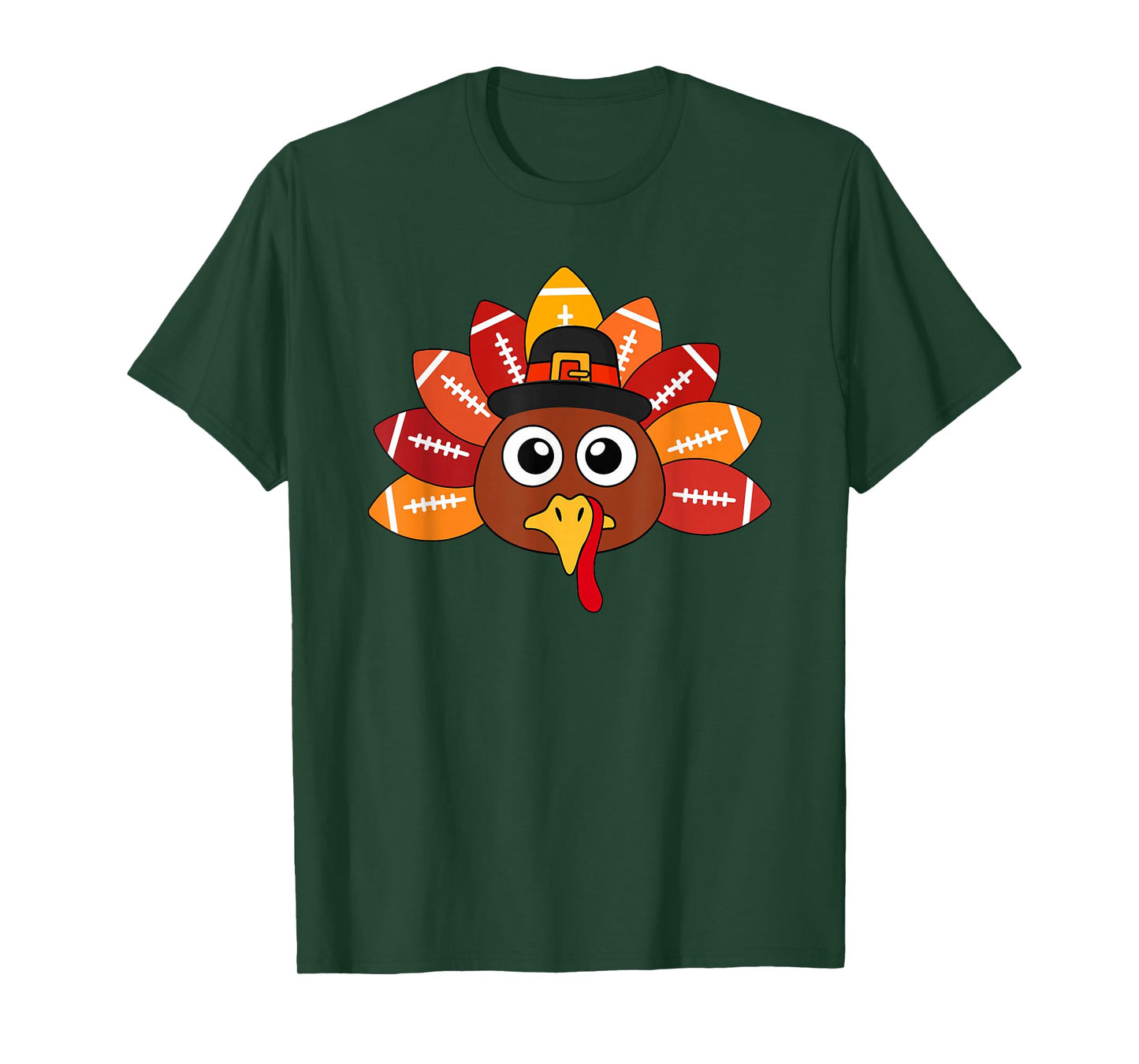Funny Thanksgiving Football Player Autumn Fall Baby Turkey T-Shirt