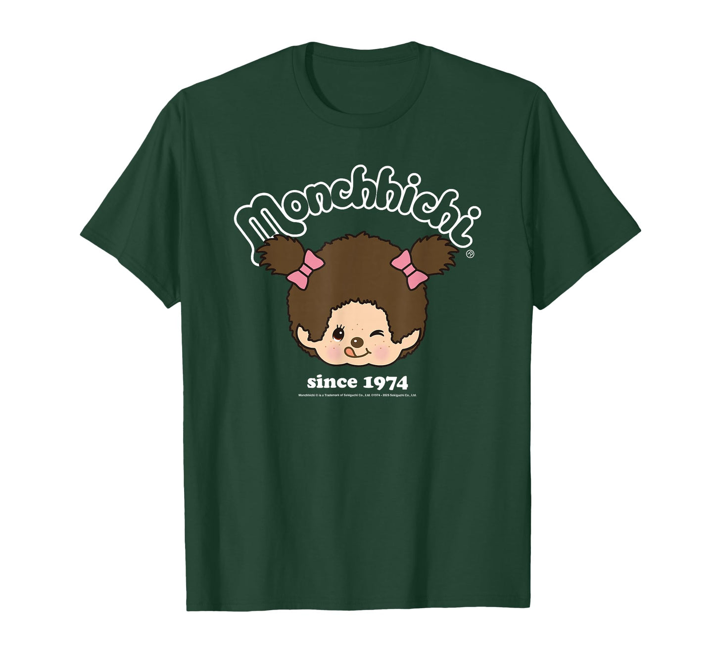 Monchhichi Since 1974 Happy Little Fluffy Girl T-Shirt