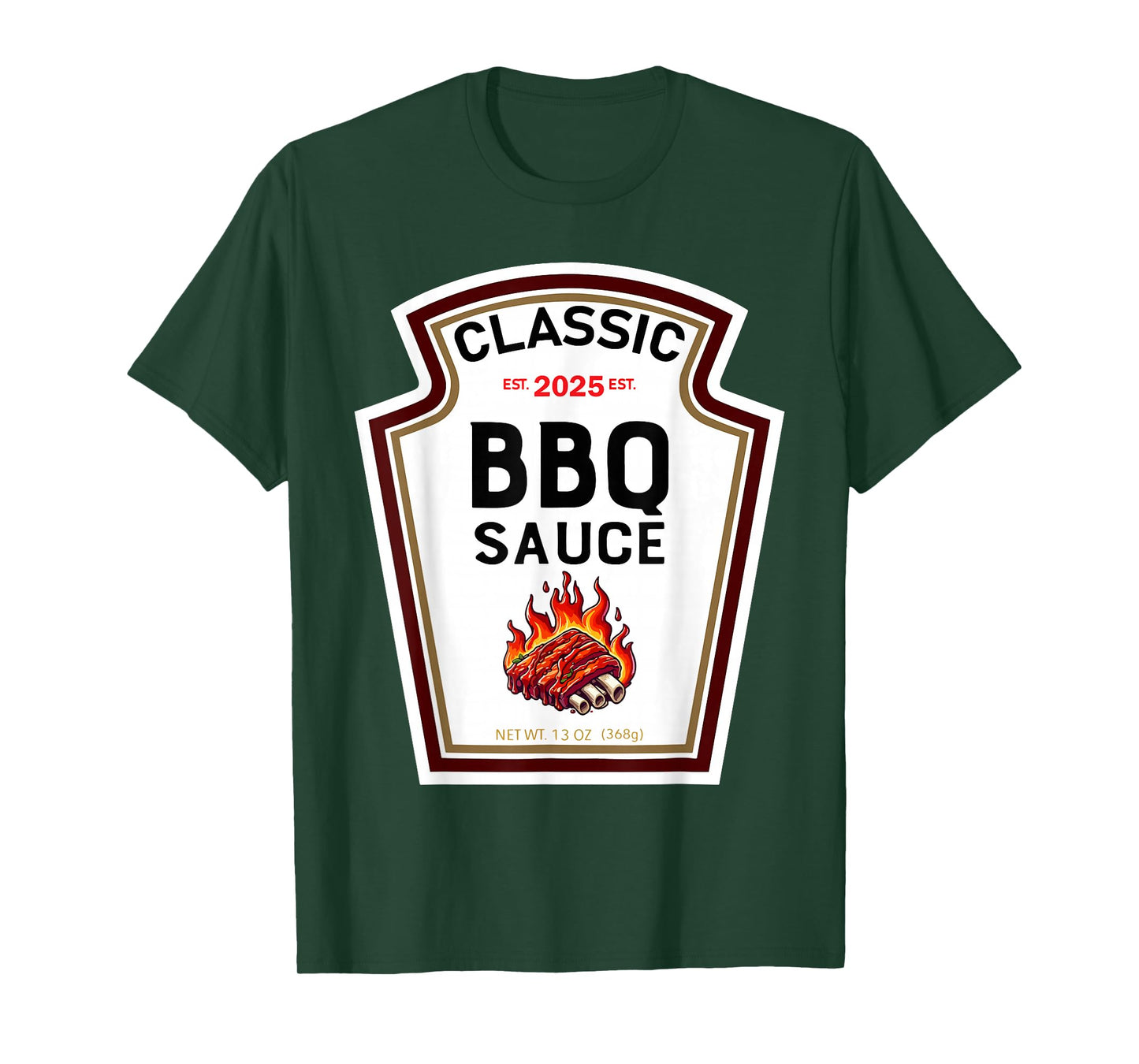 Barbecue Sauce Halloween Costume Family Matching T-Shirt