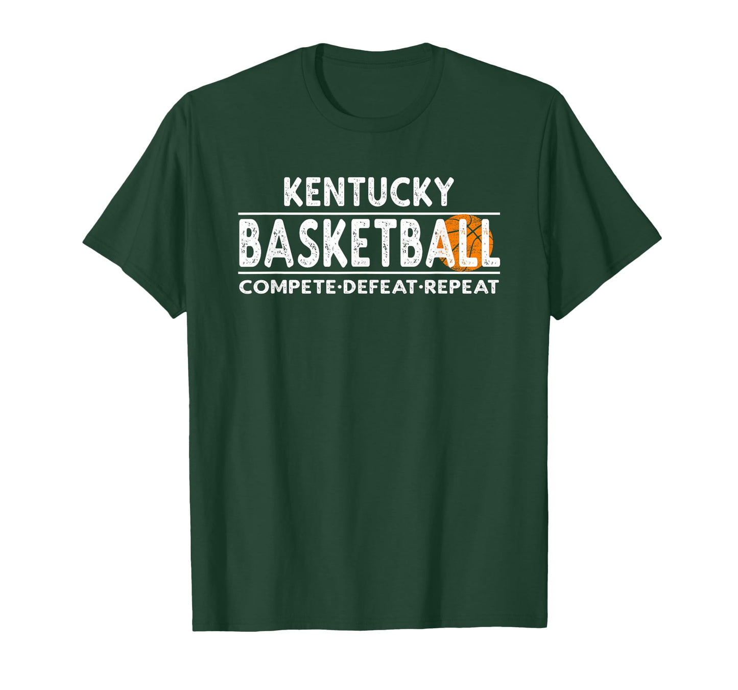 Kentucky Basketball - Compete Defeat Repeat T-Shirt