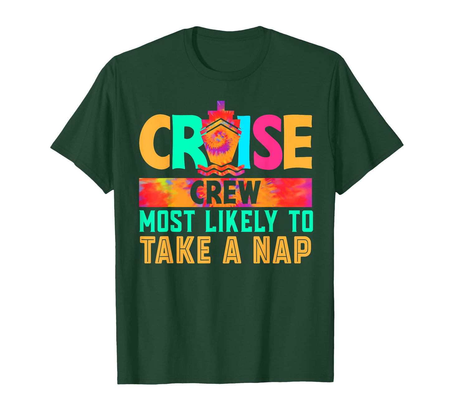 Cruise Crew Most Likely to Take A Nap Hippie T-Shirt