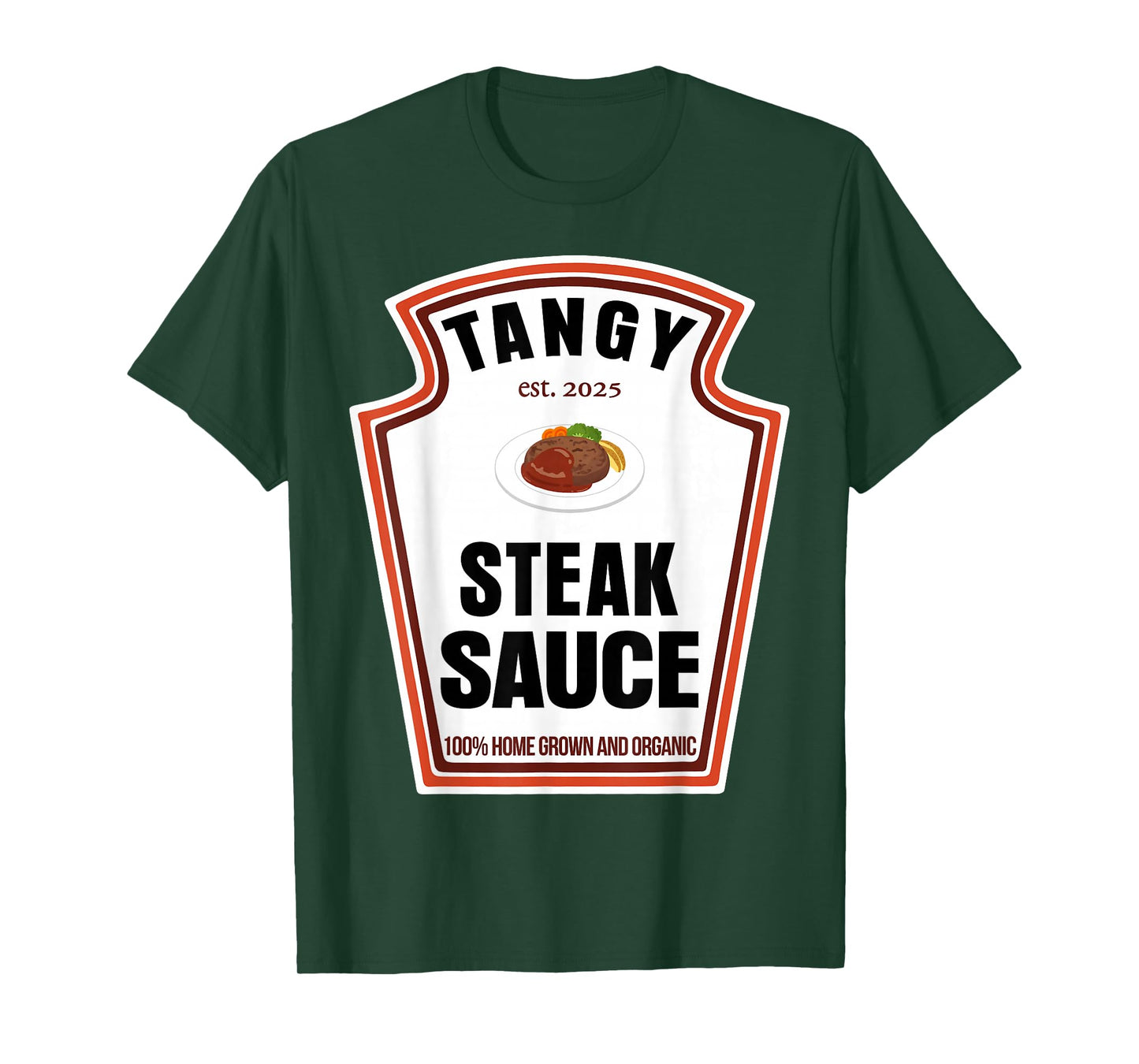Tangy Steak Sauce Condiment Spice Costume Party Matching T-Shirt