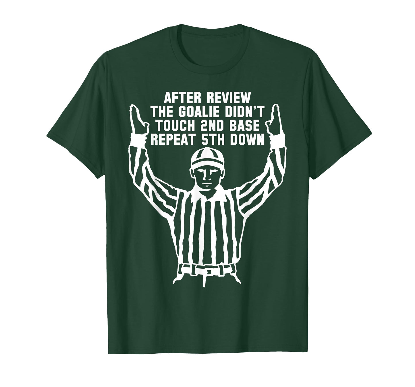 Football Referee Funny Sports Fan T Shirts Men Women Kids T-Shirt