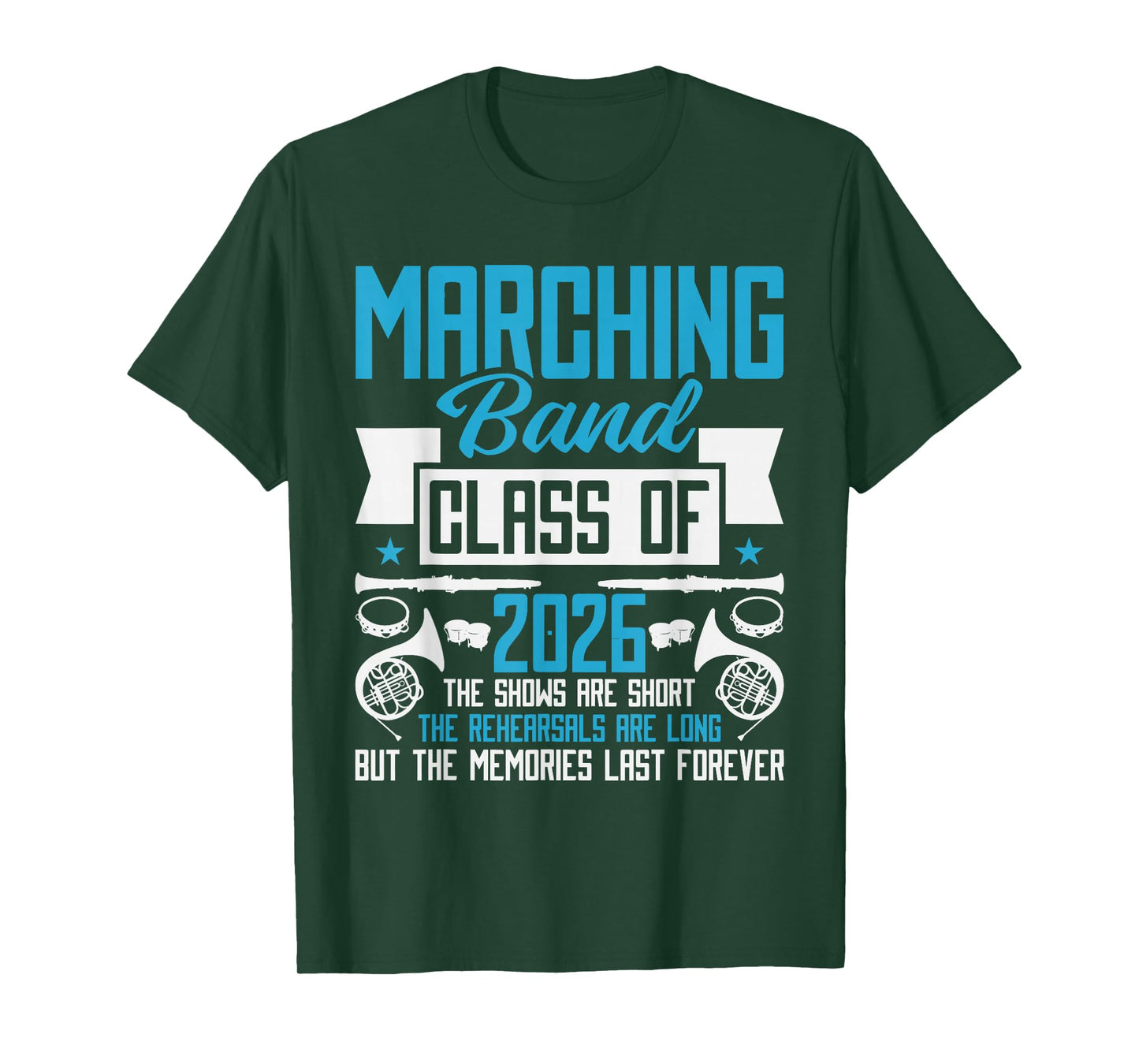 Senior 2026 Marching Band Class of 2026 T-Shirt