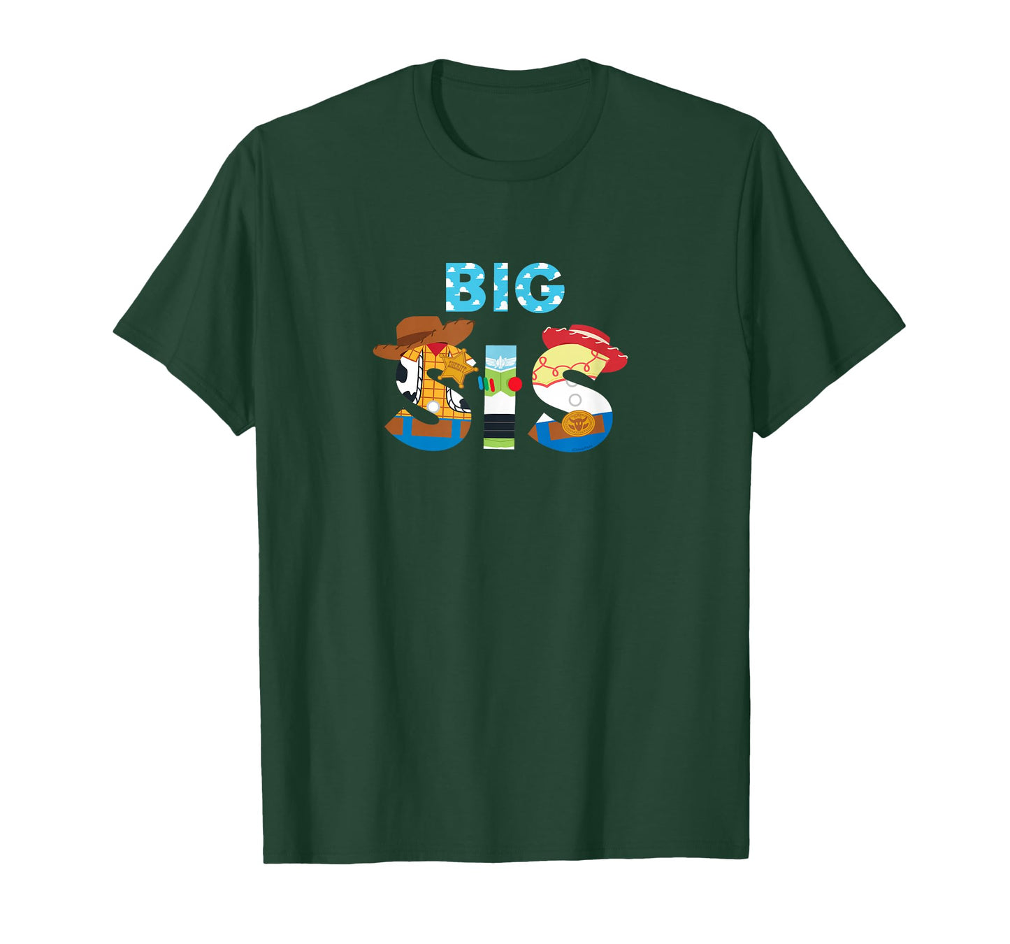 Disney and Pixar's Toy Story Big Sis Family Trip Matching T-Shirt