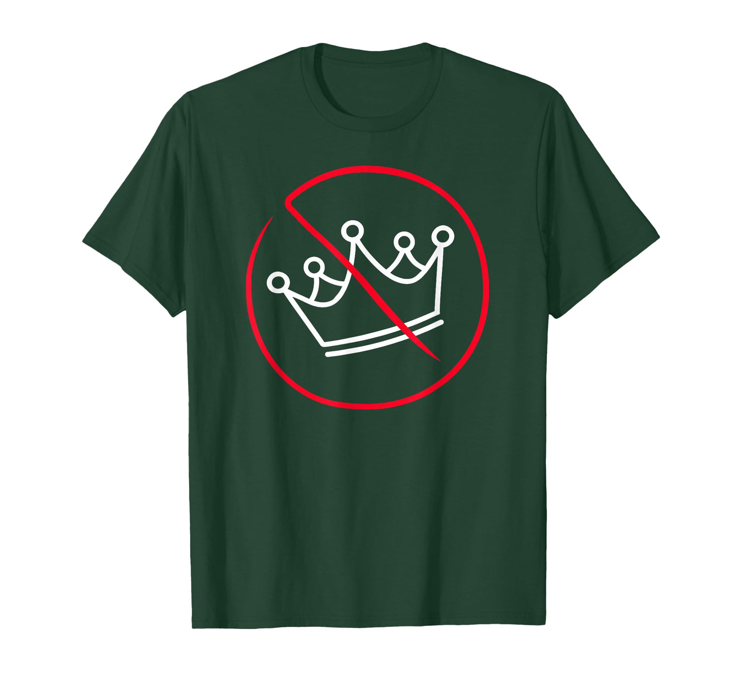 No Kings Protest Simple Drawing T-Shirt